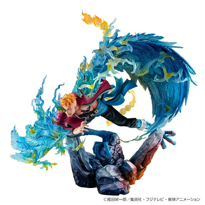 One Piece - Marco - Portrait of Pirates "MAS-Maximum" (MegaHouse) [Shop Exclusive]ㅤ – MegaHouse – ActionFigureBrasil — ângulo diferente