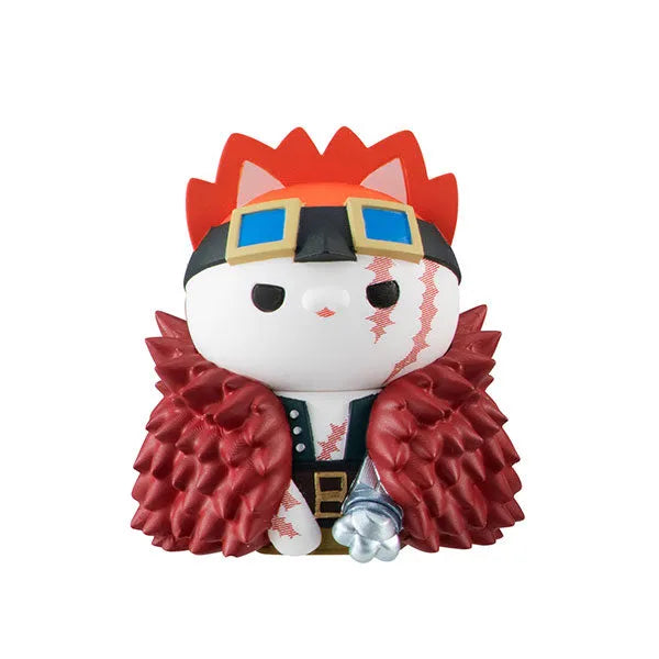 One Piece - Mega Cat Project - One Piece Nyan Piece Nyaan! Luffy to Koutekishu Hen - Box of 8 (MegaHouse)ㅤ – MegaHouse – ActionFigure Brasil