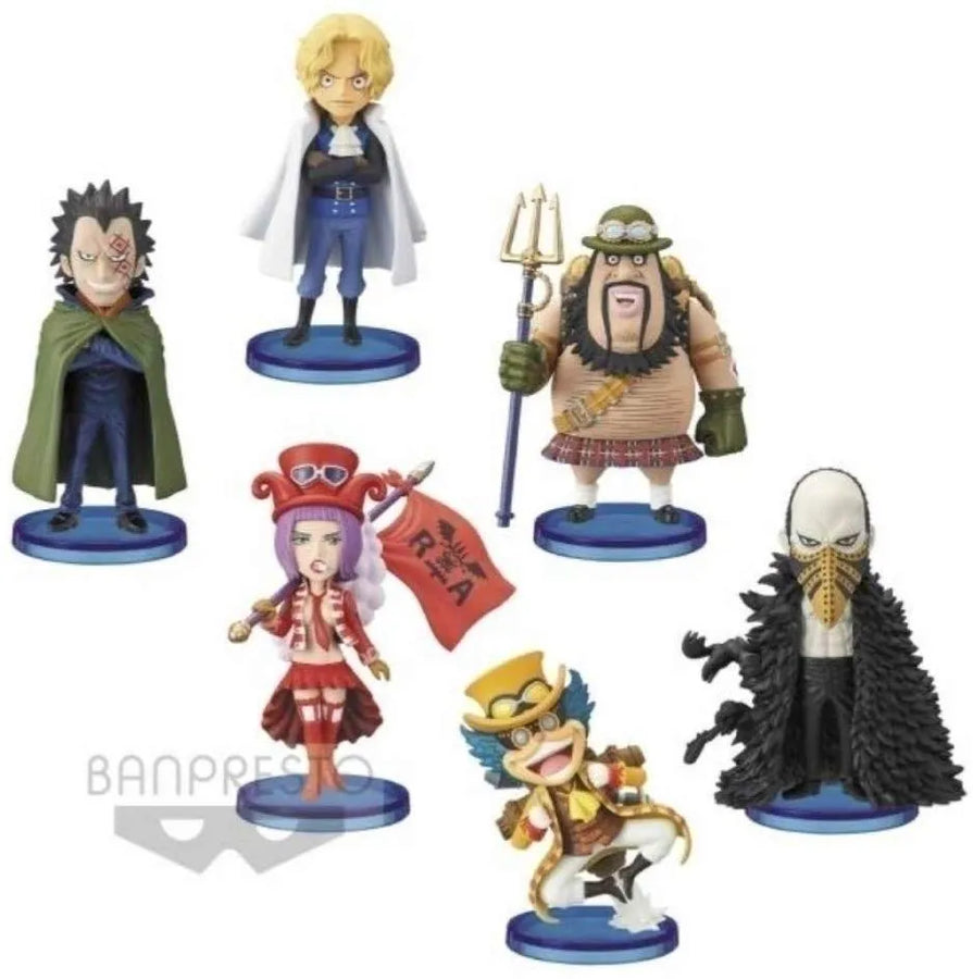 One Piece - Monkey D. Dragon - Sabo - Bello Betty - Morley - Lindbergh - Karasu - World Collectable Figure - Set of 6 Figures (Bandai Spirits)ㅤ – Bandai Spirits – ActionFigure Brasil