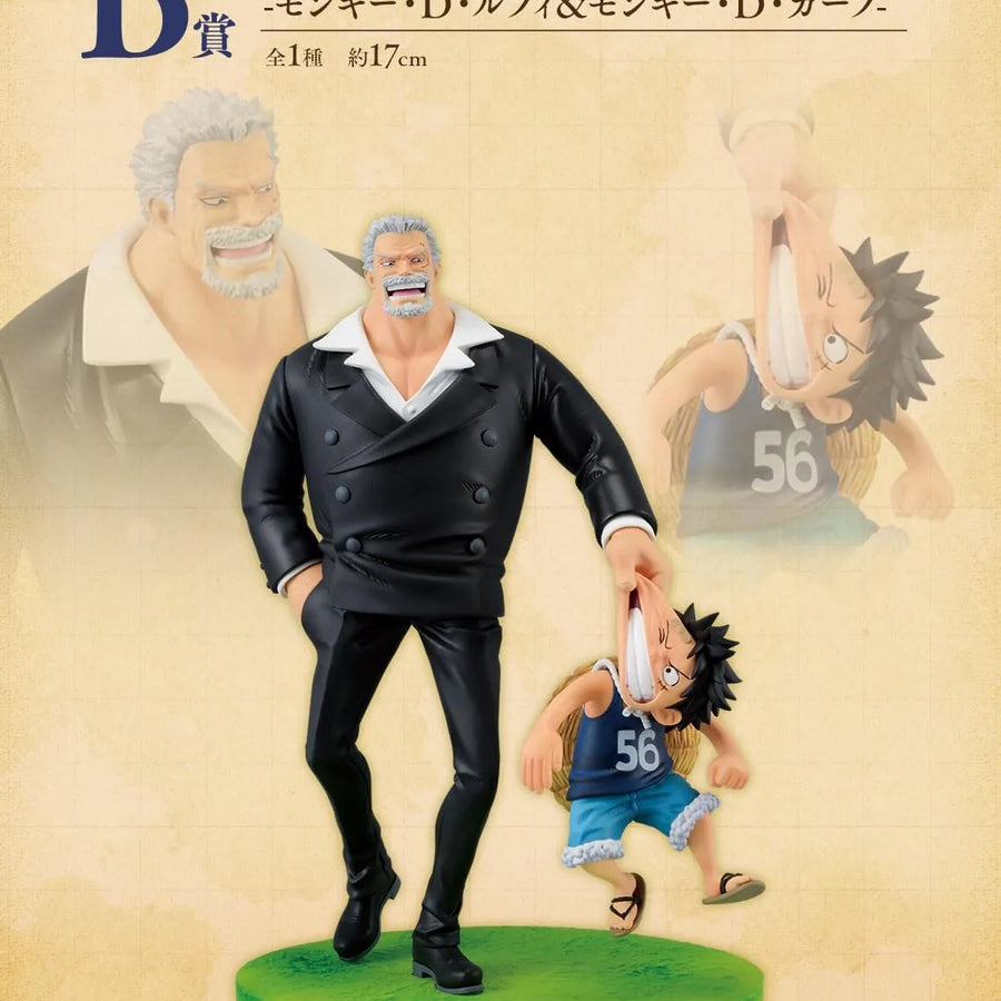 One Piece - Monkey D. Garp - Monkey D. Luffy - Ichiban Kuji One Piece Road to Dawn -Bouken e no Kiseki- (B Prize) - Revible Moment (Bandai Spirits)ㅤ – Bandai Spirits – ActionFigure Brasil
