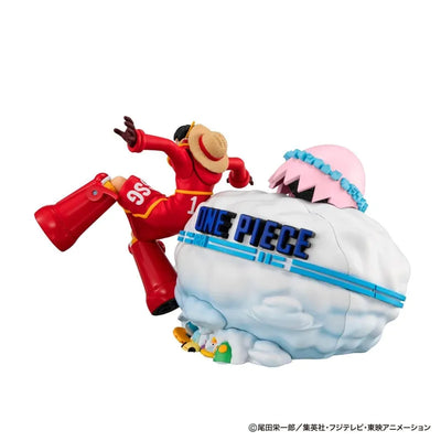 One Piece - Monkey D Luffy - Chara Bank - Coin Bank (MegaHouse) [Shop Exclusive]ㅤ – MegaHouse – ActionFigureBrasil — ângulo diferente