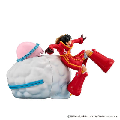 One Piece - Monkey D Luffy - Chara Bank - Coin Bank (MegaHouse) [Shop Exclusive]ㅤ – MegaHouse – ActionFigure Brasil — embalagem