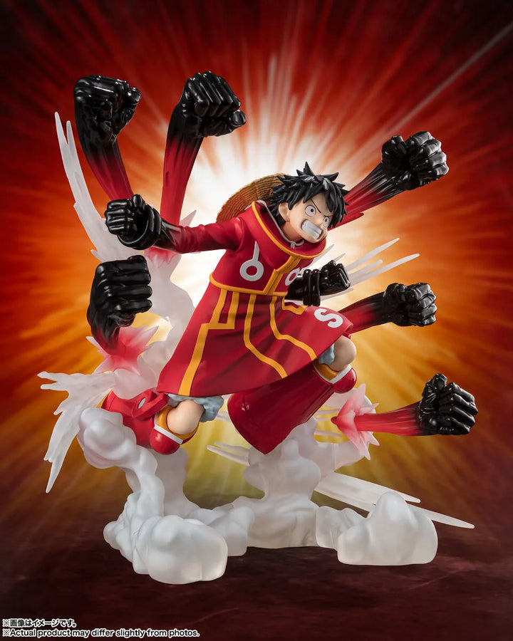 One Piece - Monkey D. Luffy - Chou Gekisen -Extra Battle- - Figuarts ZERO - Gum Gum Hawk Gatling (Bandai Spirits)ㅤ – Bandai Spirits – ActionFigure Brasil