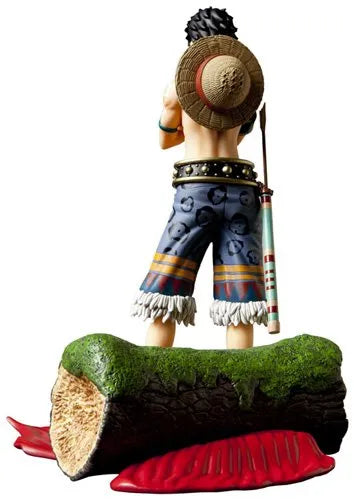 One Piece - Monkey D. Luffy - Door Painting Collection Figure - 1/7 - Animal ver. (Plex)ㅤ – PLEX – ActionFigureBrasil