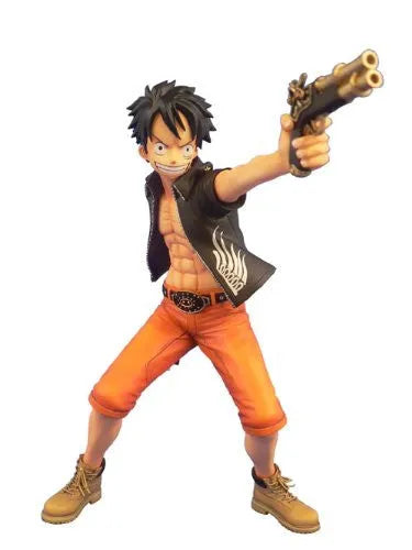 One Piece - Monkey D. Luffy - Door Painting Collection Figure - 1/7 - The Three Musketeers Ver. (Plex)ㅤ – PLEX – ActionFigureBrasil