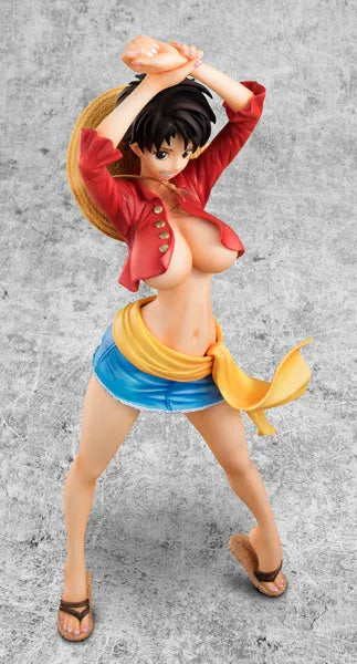 One Piece Monkey D. Luffy Excellent Model Portrait of Pirates I.R.O - 1/8 (MegaHouse)ㅤ – MegaHouse – ActionFigure Brasil — ambientada