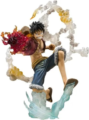 One Piece - Monkey D. Luffy - Figuarts ZERO - Battle ver. (Bandai)ㅤ – Bandai – ActionFigureBrasil