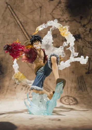 One Piece - Monkey D. Luffy - Figuarts ZERO - Battle ver. (Bandai)ㅤ – Bandai – ActionFigureBrasil