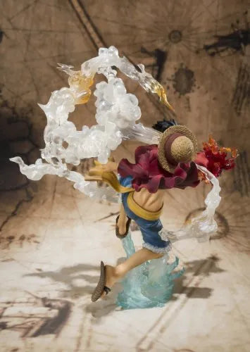 One Piece - Monkey D. Luffy - Figuarts ZERO - Battle ver. (Bandai)ㅤ – Bandai – ActionFigureBrasil