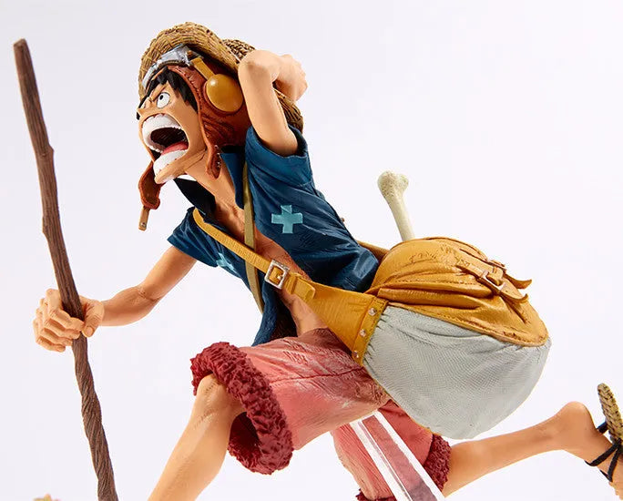 One Piece - Monkey D. Luffy - Figure Colosseum - SCultures - Zoukeiou Chojho Kessen IV Vol.1 (Bandai Spirits)ㅤ – Bandai Spirits – ActionFigure Brasil
