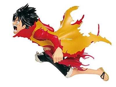 One Piece - Monkey D. Luffy - Figure Colosseum - SCultures - Zoukeiou Choujoukessen World Vol.4ㅤ – Banpresto – ActionFigureBrasil — ângulo diferente