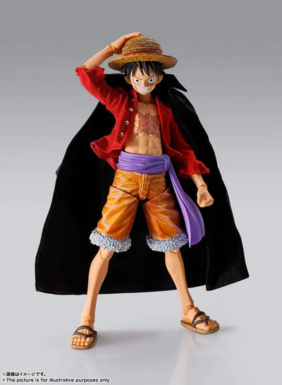 One Piece - Monkey D. Luffy - Imagination Works - 1/9 (Bandai Spirits)ㅤ – Bandai Spirits – ActionFigureBrasil — ângulo diferente