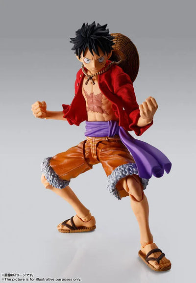 One Piece - Monkey D. Luffy - Imagination Works - 1/9 (Bandai Spirits)ㅤ – Bandai Spirits – ActionFigureBrasil — ambientada