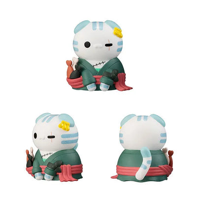 One Piece - Monkey D. Luffy - Mega Cat Project - Nyan Piece Kaizokuou ni Ore ha Naru Nyan! (MegaHouse)ㅤ – MegaHouse – ActionFigureBrasil — ângulo diferente