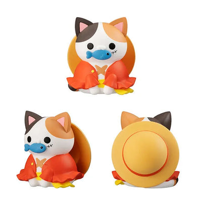 One Piece - Monkey D. Luffy - Mega Cat Project - Nyan Piece Kaizokuou ni Ore ha Naru Nyan! (MegaHouse)ㅤ – MegaHouse – ActionFigure Brasil — detalhe do produto