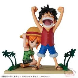 One Piece - Monkey D. Luffy - Nami - Log Stories - World Collectable Figure - Atarimaeda! ! ! ! ! (Bandai Spirits)ㅤ – Bandai Spirits – ActionFigureBrasil