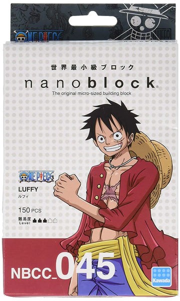 One Piece - Monkey D. Luffy - Nanoblock NBCC_045 (Kawada)ㅤ – Kawada As Manufacturer – ActionFigure Brasil