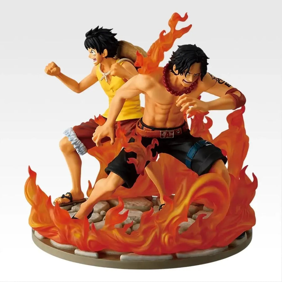 One Piece - Monkey D. Luffy - Portgas D. Ace - Ichiban Kuji - Ichiban Kuji One Piece Dramatic Memories (Last One Prize) - Revible Moment (Bandai Spirits)ㅤ – Bandai Spirits – ActionFigureBrasil