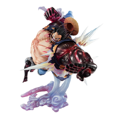 One Piece - Monkey D. Luffy - Portrait Of Pirates "SA-MAXIMUM" - Gear Fourth, Boundman Ver.2 (MegaHouse) [Shop Exclusive]ㅤ – MegaHouse – ActionFigure Brasil