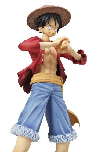 One Piece - Monkey D. Luffy - Portrait Of Pirates "Sailing Again" - Excellent Model - 1/8 - Timeskip (MegaHouse)ㅤ – MegaHouse – ActionFigureBrasil — close
