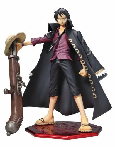 One Piece - Monkey D. Luffy - Portrait Of Pirates Strong Edition - Excellent Model - 1/8ㅤ – MegaHouse – ActionFigureBrasil — ambientada
