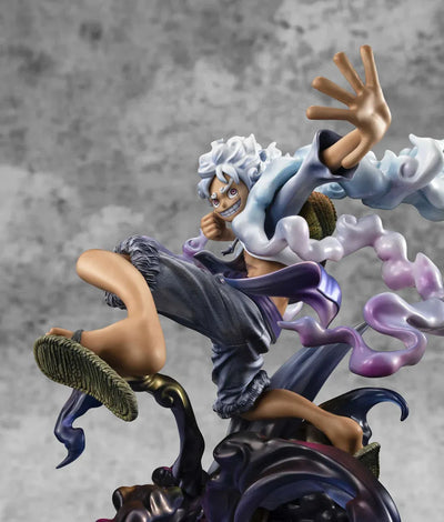 One Piece - Monkey D. Luffy - Portrait Of Pirates "WA-MAXIMUM" - Gear 5 (MegaHouse) [Shop Exclusive]ㅤ – MegaHouse – ActionFigure Brasil — iluminação de estúdio