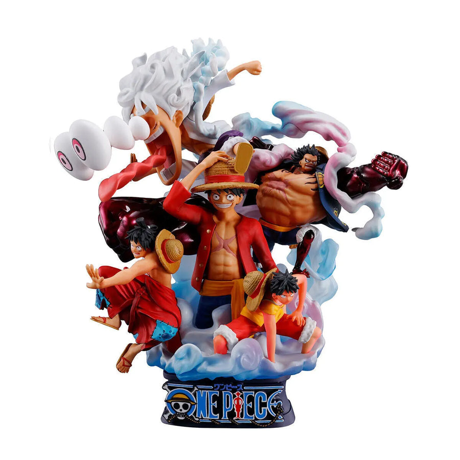 One Piece - Monkey D. Luffy - Puchirama DX - Puchirama DX Logbox Re:Birth 02 Luffy Special - Puchirama Series (MegaHouse) [Shop Exclusive]ㅤ – MegaHouse – ActionFigure Brasil