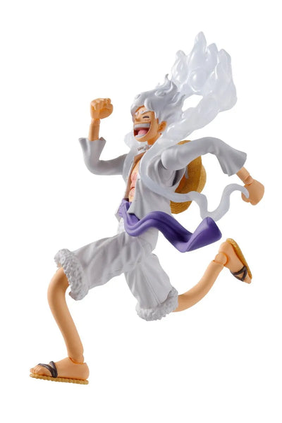 One Piece - Monkey D. Luffy - S.H.Figuarts - Gear 5 (Bandai Spirits)ㅤ – Bandai Spirits – ActionFigure Brasil