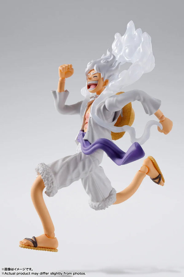 One Piece - Monkey D. Luffy - S.H.Figuarts - Gear 5 (Bandai Spirits)ㅤ – Bandai Spirits – ActionFigure Brasil