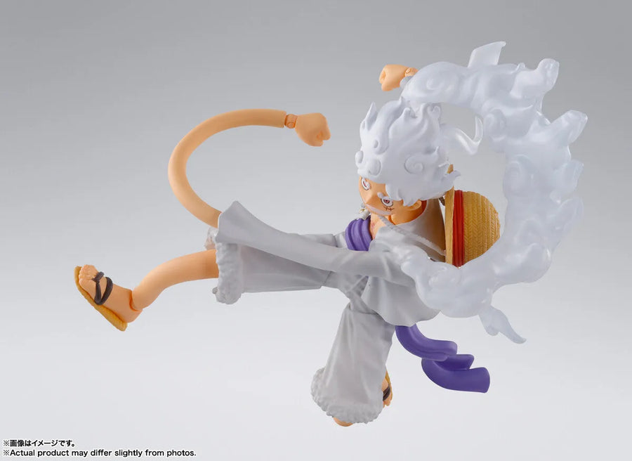 One Piece - Monkey D. Luffy - S.H.Figuarts - Gear 5 (Bandai Spirits)ㅤ – Bandai Spirits – ActionFigure Brasil