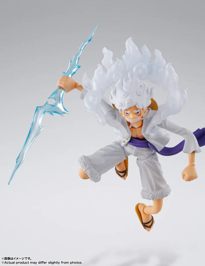 One Piece - Monkey D. Luffy - S.H.Figuarts - Gear 5 (Bandai Spirits)ㅤ – Bandai Spirits – ActionFigure Brasil