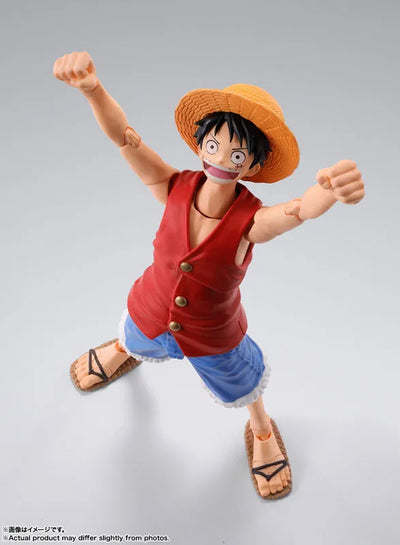 One Piece - Monkey D. Luffy - S.H.Figuarts - Romance Dawn (Bandai Spirits)ㅤ – Bandai Spirits – ActionFigure Brasil — iluminação de estúdio