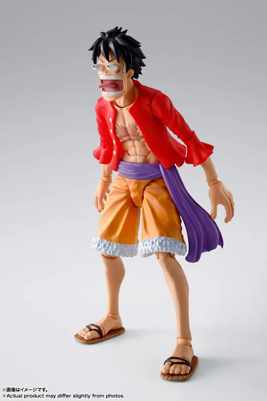 One Piece - Monkey D. Luffy - S.H.Figuarts - The Raid on Onigashima (Bandai Spirits)ㅤ – Bandai Spirits – ActionFigure Brasil