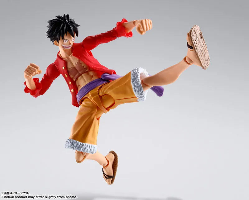 One Piece - Monkey D. Luffy - S.H.Figuarts - The Raid on Onigashima (Bandai Spirits)ㅤ – Bandai Spirits – ActionFigure Brasil