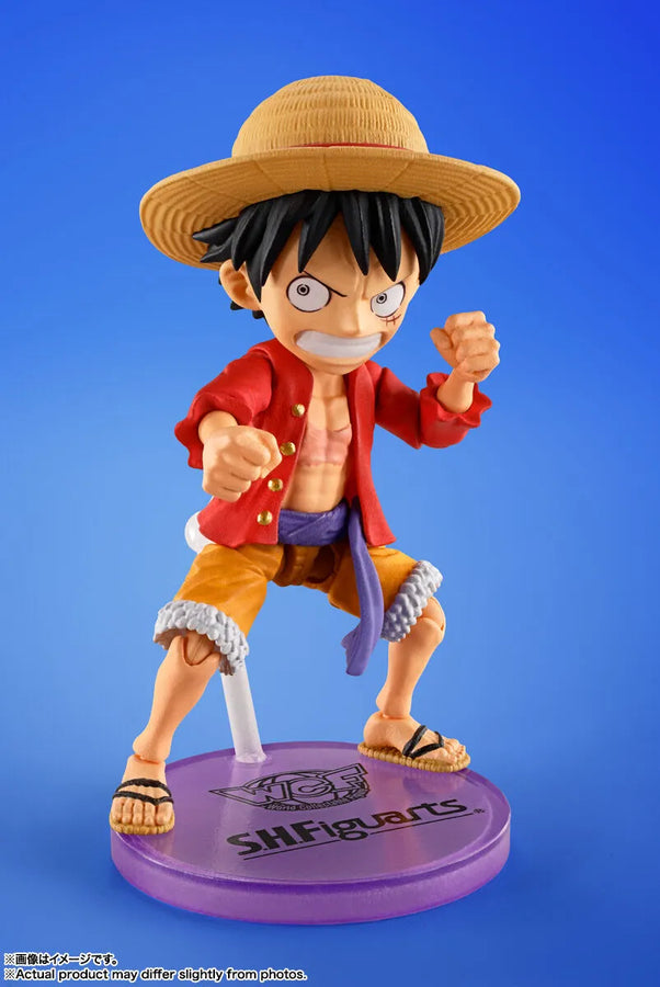 One Piece - Monkey D. Luffy - S.H.Figuarts - World Collectable Figure (Bandai Spirits)ㅤ – Bandai Spirits – ActionFigure Brasil