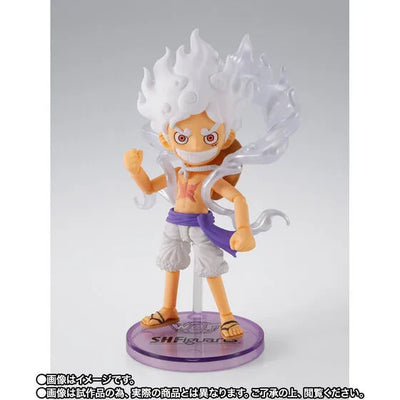 One Piece - Monkey D. Luffy - S.H.Figuarts - World Collectable Figure - Gear 5 (Bandai Spirits) [Shop Exclusive]ㅤ – Bandai Spirits – ActionFigureBrasil — ângulo diferente