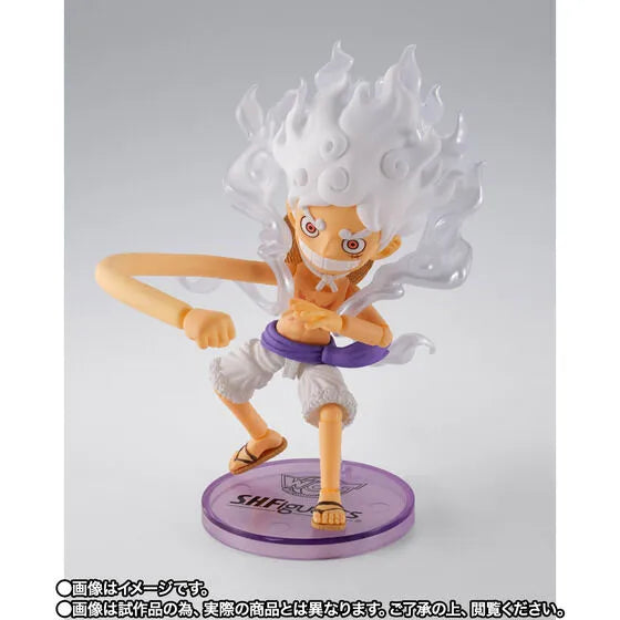 One Piece - Monkey D. Luffy - S.H.Figuarts - World Collectable Figure - Gear 5 (Bandai Spirits) [Shop Exclusive]ㅤ – Bandai Spirits – ActionFigure Brasil