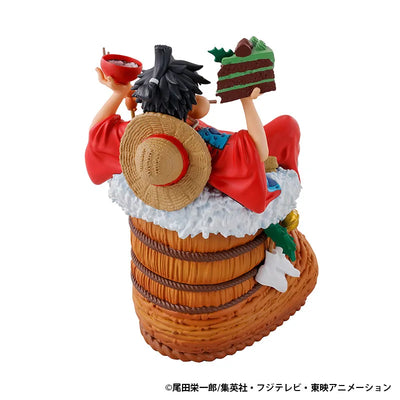 One Piece - Monkey D. Luffy - Tony Tony Chopper - Puchirama DX One Piece Logbox 01 - Puchirama Series (MegaHouse) [Shop Exclusive]ㅤ – MegaHouse – ActionFigureBrasil — detalhe do produto