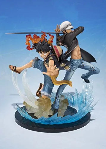 One Piece - Monkey D. Luffy - Trafalgar Law - Figuarts ZERO - -5th Anniversary Edition- (Bandai)ㅤ – Bandai – ActionFigureBrasil — ambientada