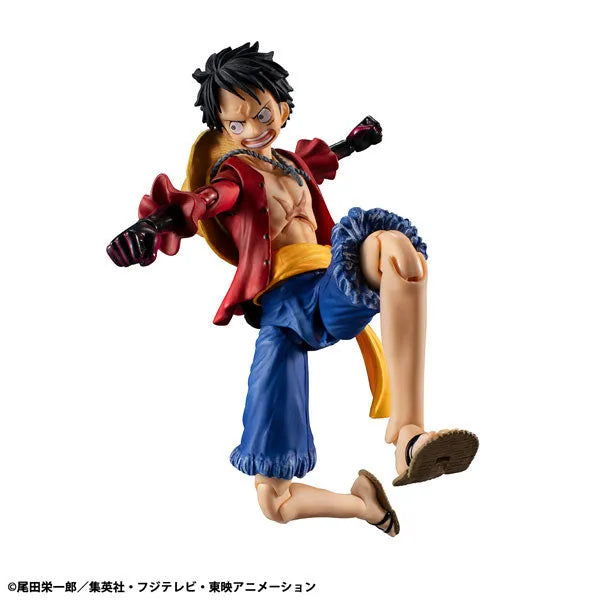 One Piece - Monkey D. Luffy - Variable Action Heroes - Busoushoku no Haki Ver. (MegaHouse)ㅤ – MegaHouse as Manufacturer – ActionFigure Brasil