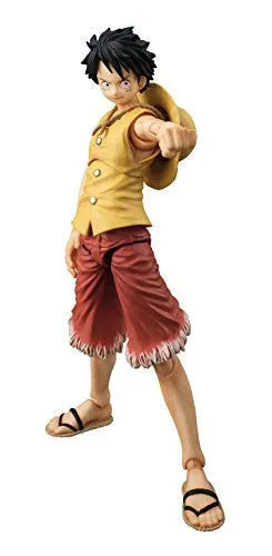 One Piece - Monkey D. Luffy - Variable Action Heroes - Past Blue, Ver.Yellowㅤ – MegaHouse – ActionFigure Brasil