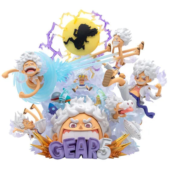 One Piece - Monkey D. Luffy - World Collectable Figure - World Collectable Figure Premium - Gear 5 (Bandai Spirits) [Shop Exclusive]ㅤ – Bandai Spirits – ActionFigure Brasil