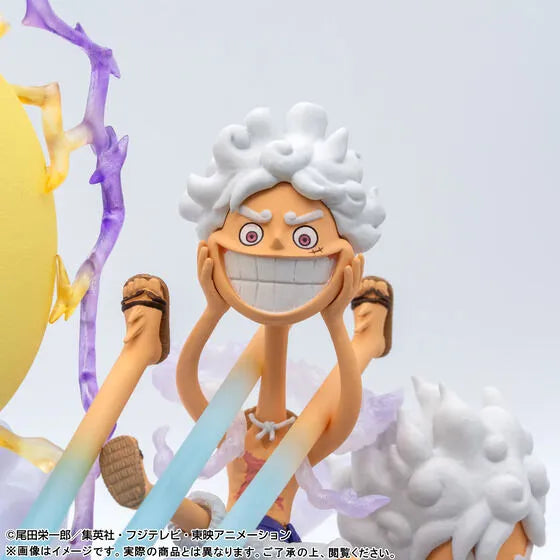 One Piece - Monkey D. Luffy - World Collectable Figure - World Collectable Figure Premium - Gear 5 (Bandai Spirits) [Shop Exclusive]ㅤ – Bandai Spirits – ActionFigure Brasil