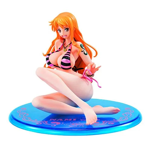 One Piece - Nami - Excellent Model - Portrait Of Pirates Limited Edition - 1/8 - Ver.BB_Pinkㅤ – MegaHouse – ActionFigure Brasil