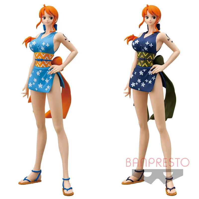 One Piece - Nami - Glitter & Glamours - Wanokuni Style Regular and Rare Color - Set of 2 Figures (Bandai Spirits)ㅤ – Bandai Spirits – ActionFigure Brasil