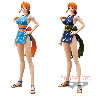 One Piece - Nami - Glitter & Glamours - Wanokuni Style Regular and Rare Color - Set of 2 Figures (Bandai Spirits)ㅤ – Bandai Spirits – ActionFigureBrasil — detalhe do produto
