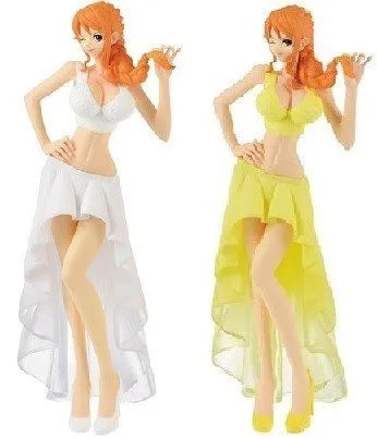 One Piece - Nami - Lady Edge: Wedding - Normal Color ver. - Special Color ver. - Setㅤ – Banpresto – ActionFigure Brasil