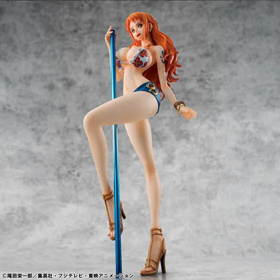 One Piece - Nami - Portrait Of Pirates Limited Edition - 1/8 - New Ver. - Limited Reissue (MegaHouse) [Shop Exclusive]ㅤ – MegaHouse – ActionFigureBrasil — detalhe do produto