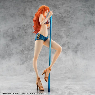 One Piece - Nami - Portrait Of Pirates Limited Edition - 1/8 - New Ver. - Limited Reissue (MegaHouse) [Shop Exclusive]ㅤ – MegaHouse – ActionFigureBrasil — embalagem