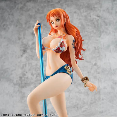 One Piece - Nami - Portrait Of Pirates Limited Edition - 1/8 - New Ver. - Limited Reissue (MegaHouse) [Shop Exclusive]ㅤ – MegaHouse – ActionFigureBrasil — acessórios